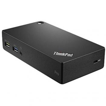 Docking Station Lenovo ThinkPad USB 3.0 Ultra Dock Alámbrico USB 3.2 Gen 1 (3.1 Gen 1) Type-A Negro con 10 Puertos