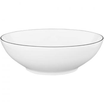 Cuenco Redondo Seltmann Weiden Lido Black Line 20 cm