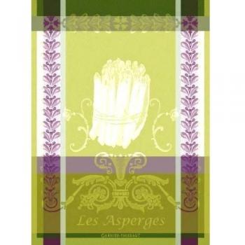 Garnier-thiebaut - Les Asperges - paño de cocina - blanches - 56 x 77
