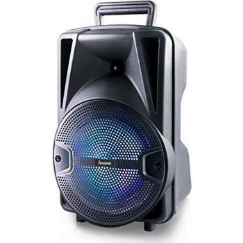 Lauson LLX35 Altavoz Portátil Trolley Bluetooth | Luces | USB | Karaoke | Batería 12h | Radio