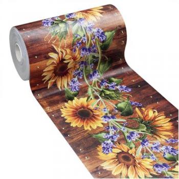 Alfombra de Cocina Antimanchas 51x340 cm PVC Suave Antideslizante Lavable Impresión Digital