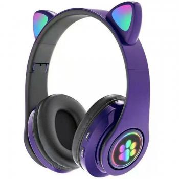 Auriculares Inalámbricos Bluetooth Plegables para Niños y Niñas con Cancelación de Ruido, Estéreo HiFi y Tarjeta TF