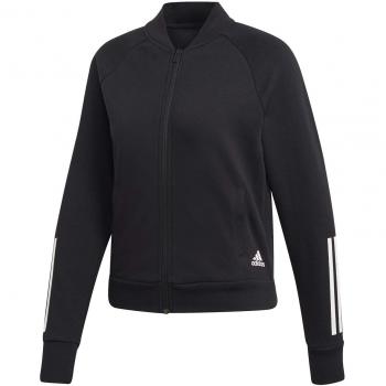 adidas W SID Bomber Chaqueta, Mujer, Negro/Blanco, M