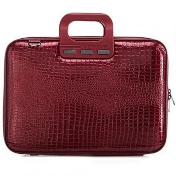 Bombata Shiny Cocco 15,6 Inch Laptoptas Burgundy