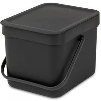 BRABANTIA SORT & GO 6 LITRE COMPOST BIN – GREY