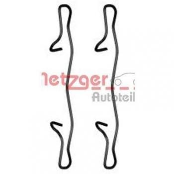 Metzger 109-1755 Juego de accesorios para pastillas de freno de disco