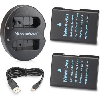Newmowa EN-EL14 Batería de repuesto