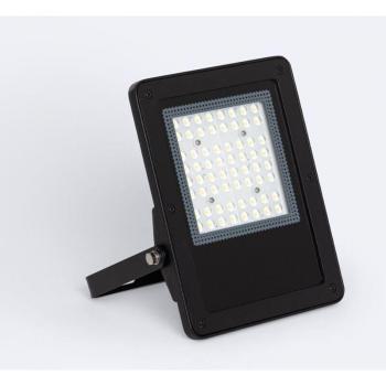 Foco Proyector LED 50W Regulable 0-10V 170 lm/W IP65 Elegance Slim Pro Negro 5000K 60º Blanco Frío
