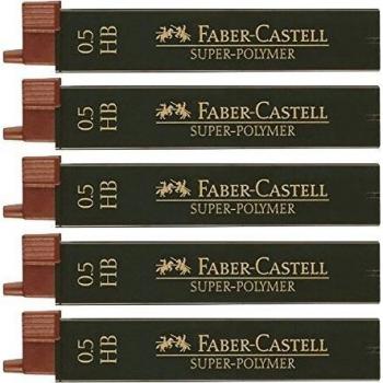 Faber Castell High polímeras, 5x, 0.5HB, 1