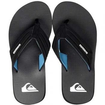 Quiksilver Crystal Oasis, Zapatos de Playa y Piscina para Hombre, Negro