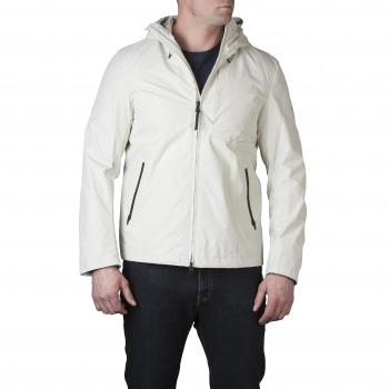 Woolrich WOCPS2638, Chaqueta para Hombre, Blanco