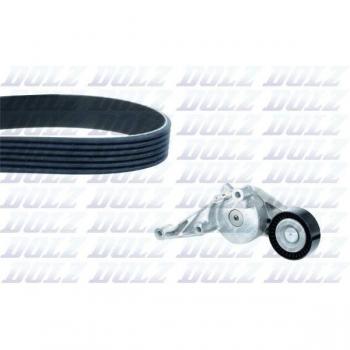 Kit de poleas DOLZ con correa de distribución SKD220A