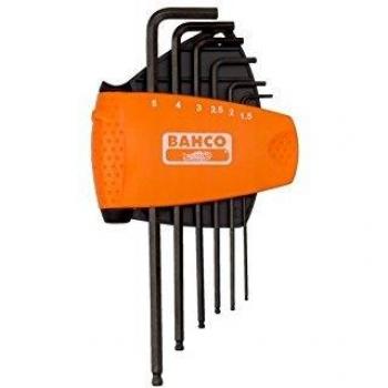 Bahco BE-9676 - Juego 6 Pzas Hex. Acod.C/Bola