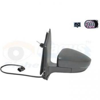 Espejo retrovisor VAN WEZEL 5702813 con ajuste manual, diseño aerodinámico, cristal convexo para mayor visibilidad, carcasa de plástico resistente y fácil instalación
