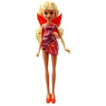 Winx - Muñeca Hadas Brillantes Stella, 35 cm