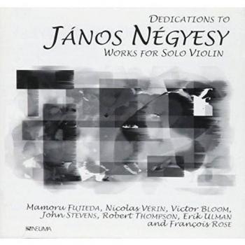 Dedications to Janos Negyesy