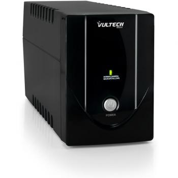 Vultech UPS 800VA-LITE - Grupo de Continuidad (UPS) Standby Offline, 0.8 kVA, 440 W, 2 Salidas AC