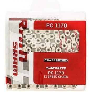 SRAM 00.2518.004.010 Cadena, 1170, Hollowpin, 114 eslabones, 11v, Hombres