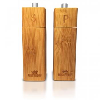 Rummershof Molinillos de Sal y Pimienta de Madera de Bambú