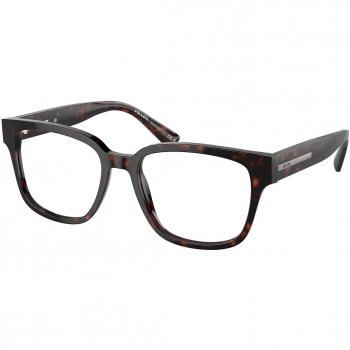 Prada PR A09V 17N1O1 Men's Eyeglasses Tortoiseshell Size 54 (Frame Only) - Blue Light Block Available