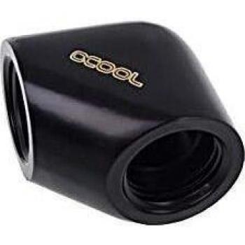 Alphacool Eiszapfen L-Connector G1/4 Female to G1/4 Female - Deep Black