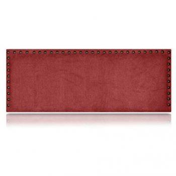 Cabecero Tapizado Dafne Nido Antimanchas Rojo 100x55cm de SonnoMattress