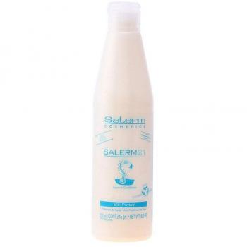 Salerm 21 Leave-In Conditioner Reparative Mask with Silk Protein, No Rinse Required, 250ml