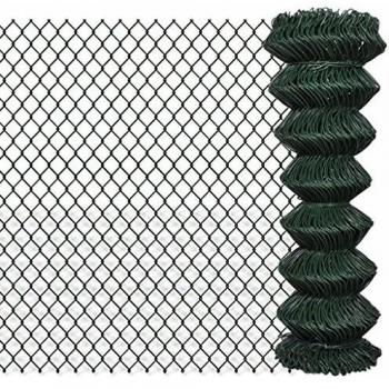 Valla de malla 1,25 x 15 m verde