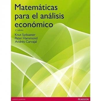 MATEMÁTICAS PARA EL ANÁLISIS ECONÓMICO