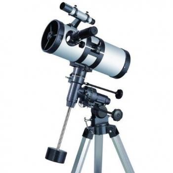 Seben 114/1000 EQ-3 Star Sheriff - telescopio Reflector para astronomía, Incluye una Montura paraláctica y Accesorios Big Pack.