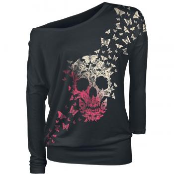 Full Volume by EMP Last Butterfly Camiseta Mujer Negro 3XL