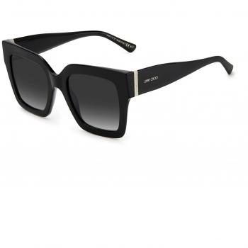 Jimmy Choo Women's Edna 52MM Square Sunglasses - Black - One Size