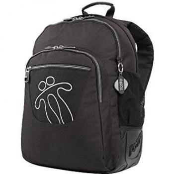 TOTTO Ma04Eco029-1810N-N01 Mochila Escolar, Crayoles, Talla única, Morado