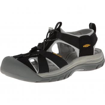 Keen Venice H2, Sandalias de Senderismo para Mujer, Negro
