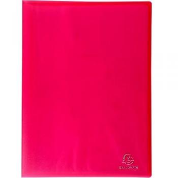 Exacompta 85465E - Carpeta de 40 fundas, A4, color Rosa