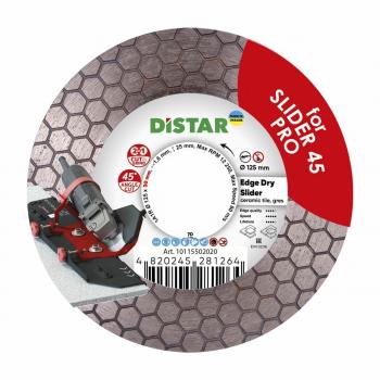 Disco de Corte Diamante Edge Dry 125x30mm para Cortes Rápidos en Cerámica y Granito - Modelo Slider Pro