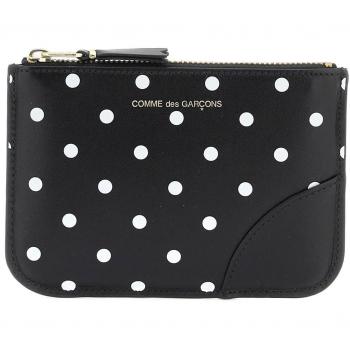 Comme des Garçons SA8100PD Polka Dot Printed Wallet Black OS