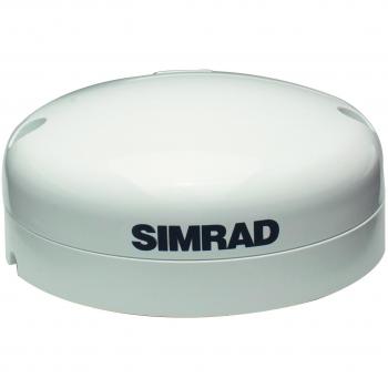 Simrad GPS Antenna - Antena para barcos, color blanco