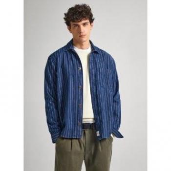 Camisa Bolton azul Pepe Jeans