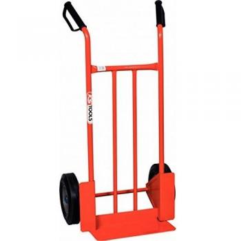 Diable KS TOOLS de Ruedas Macizas y Gonflables - 250 kg - Dimensiones 430x560x1100 mm