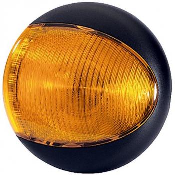 Piloto intermitente HELLA 2BA 959 822-601 con características de señalización lateral, diseño compacto, alta visibilidad y durabilidad