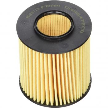 Filtro de aceite FRAM CH9547ECO, compatible con múltiples modelos de vehículos, diseñado para proporcionar una filtración eficiente, fabricado con materiales reciclados y respetuosos con el medio ambiente, capacidad de retención de contaminantes mejo