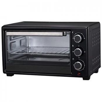 Horno Eléctrico Zephir ZHC21N 21L, 1500W, Temporizador de 60 Minutos, Luz Interna y Manija Frontal de Acero