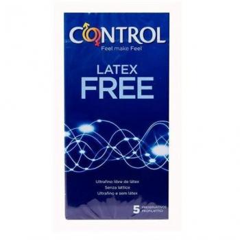 Control Free Sin Látex Preservativos Ultrafinos y Resistentes 5 Unidades