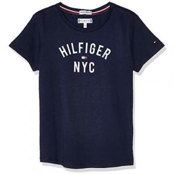 Tommy Hilfiger Kg0kg04579 Essential Tomm Cbk Black Iris - Camiseta para niño Azul 10 años