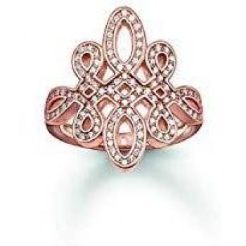 Anillo de Mujer Thomas Sabo TR1974-416-14 (Talla 14, 17,2 mm)