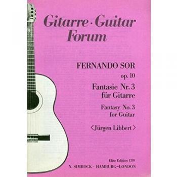 Fantasy 3 in f op. 10 guitare