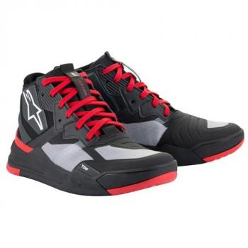 Alpinestars Botas de Moto Speedflight Negro-Rojo Brillante-Blanco 46
