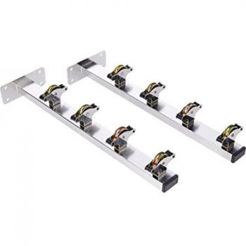 Sauvic 89405 - Tendedero de ropa con 8 Poleas inoxidable 18/8, acero inoxidable