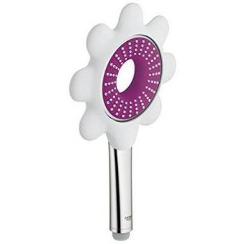 Grohe Rainshower - Icon 100 Cabezal de ducha, color lila/blanco Ref. 26115DU0